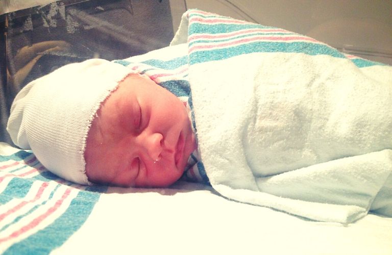 Becoming a mom: A first baby birth story 1 AG newborn birth story