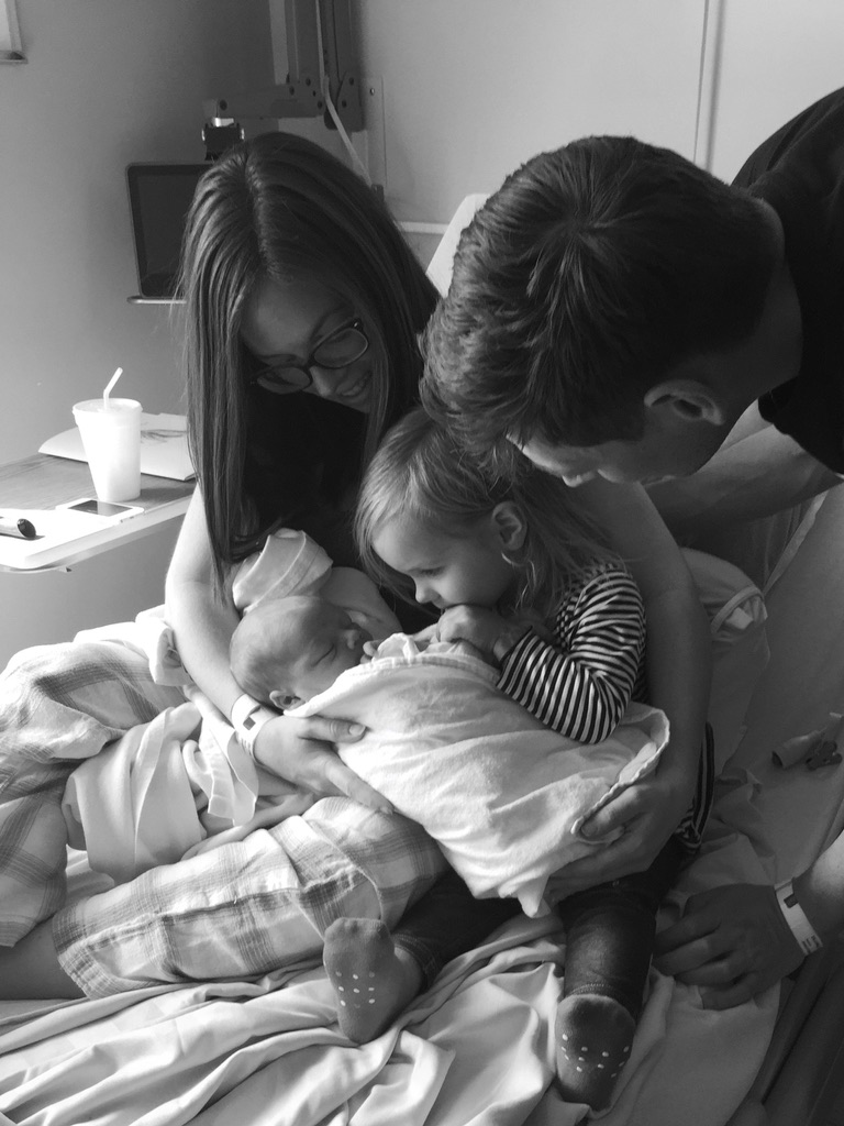 Second time around: Birth story of my second baby 2 0D9DA86F 9DD6 4CA6 A290 C6BA90140D34 1 105 c toddler meeting newborn second baby birth story