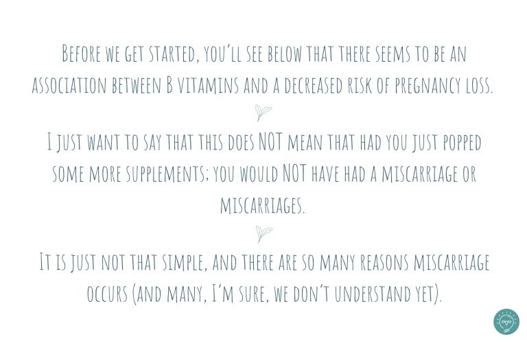 How deficiency in two B vitamins may impact your fertility 1 1 1